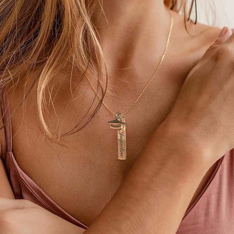 🎓💎 Graduation Ceremony - Future Set Sail - Personalized Custom Graduation Necklace 💎🎓 - Canvasgiftco