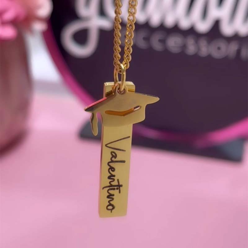 🎓💎 Graduation Ceremony - Future Set Sail - Personalized Custom Graduation Necklace 💎🎓 - Canvasgiftco