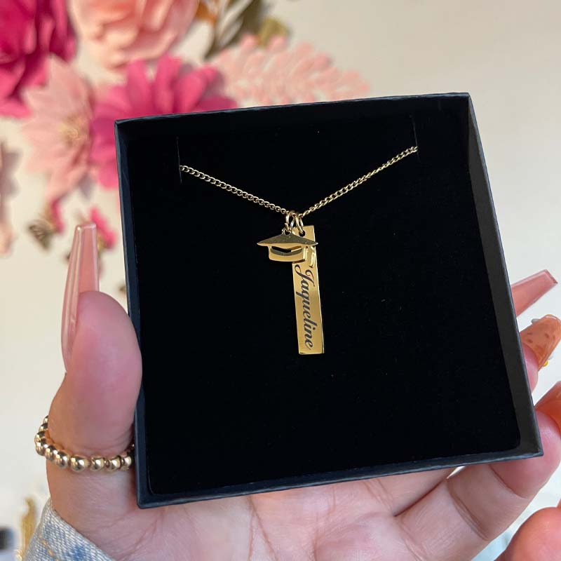 🎓💎 Graduation Ceremony - Future Set Sail - Personalized Custom Graduation Necklace 💎🎓 - Canvasgiftco