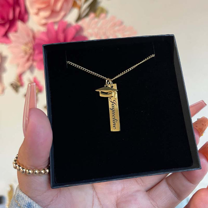 🎓💎 Graduation Ceremony - Future Set Sail - Personalized Custom Graduation Necklace 💎🎓 - Canvasgiftco