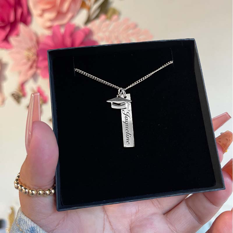 🎓💎 Graduation Ceremony - Future Set Sail - Personalized Custom Graduation Necklace 💎🎓 - Canvasgiftco