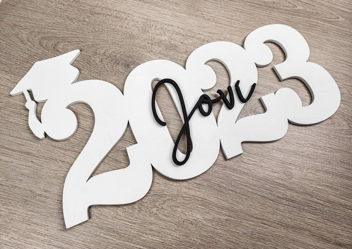 Custom Graduation Decor Name Sign