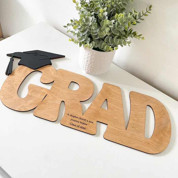 Personalized Graduation Season Name Signature – Custom Signature Stamp & Wall Art