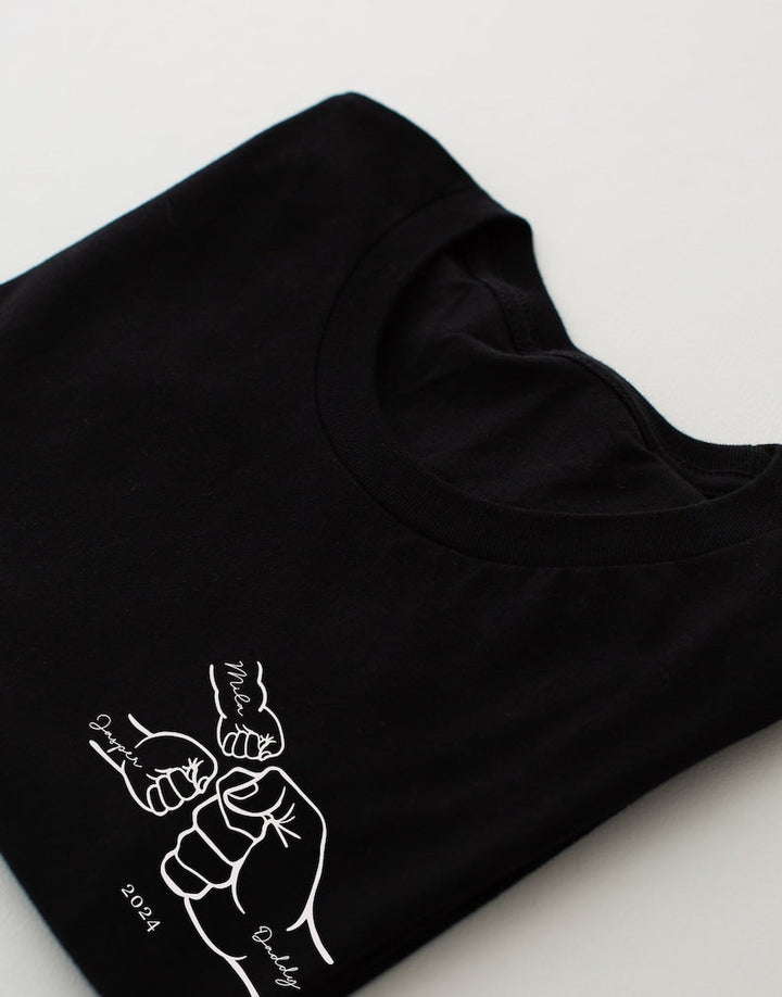 Personalised T-shirt - Father's Day Gift - 1st Fathers day