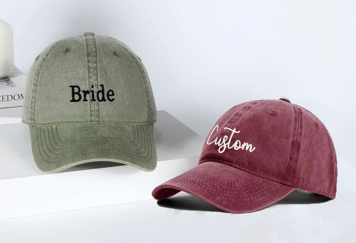 Custom personalized logo baseball cap 🧢 Father's Day gift