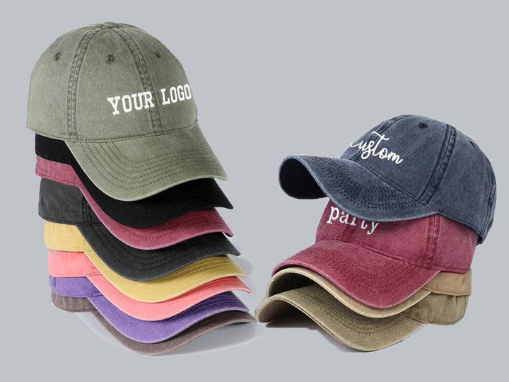 Custom personalized logo baseball cap 🧢 Father's Day gift