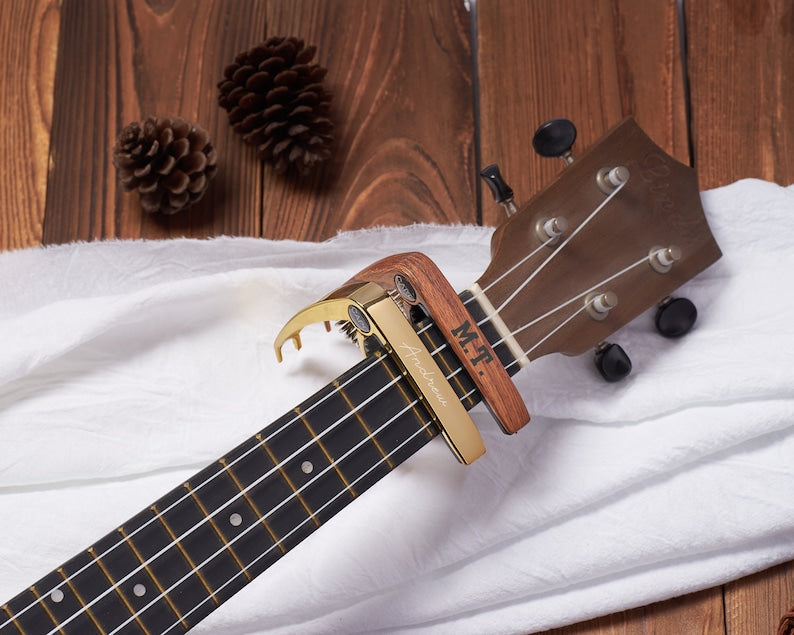 Custom Wooden Guitar Capo