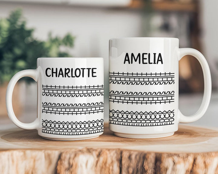 Custom Name Mugs - Great Gifts