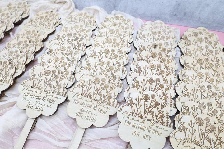 Personalized Teacher Appreciation Card Holder