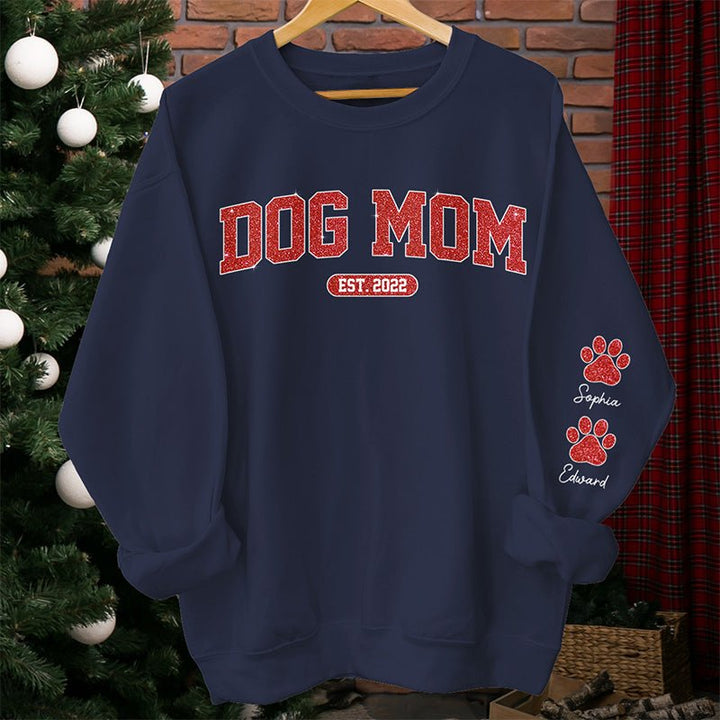 I'm A Cool Dog Mama - Dog Personalized Custom Unisex Sweatshirt With Design - Canvasgiftco