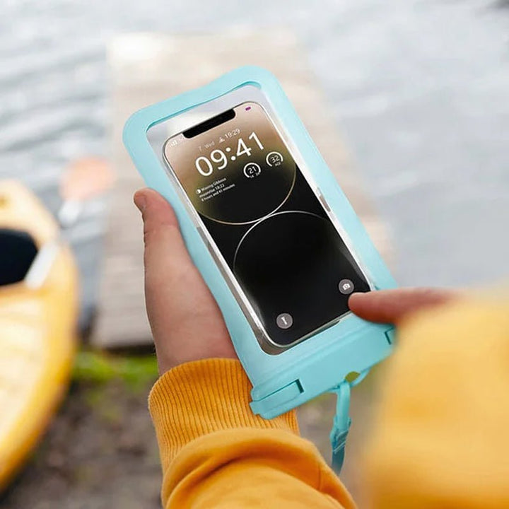 Personalized Birth Flower Waterproof Sealing Phone Pouch - Canvasgiftco