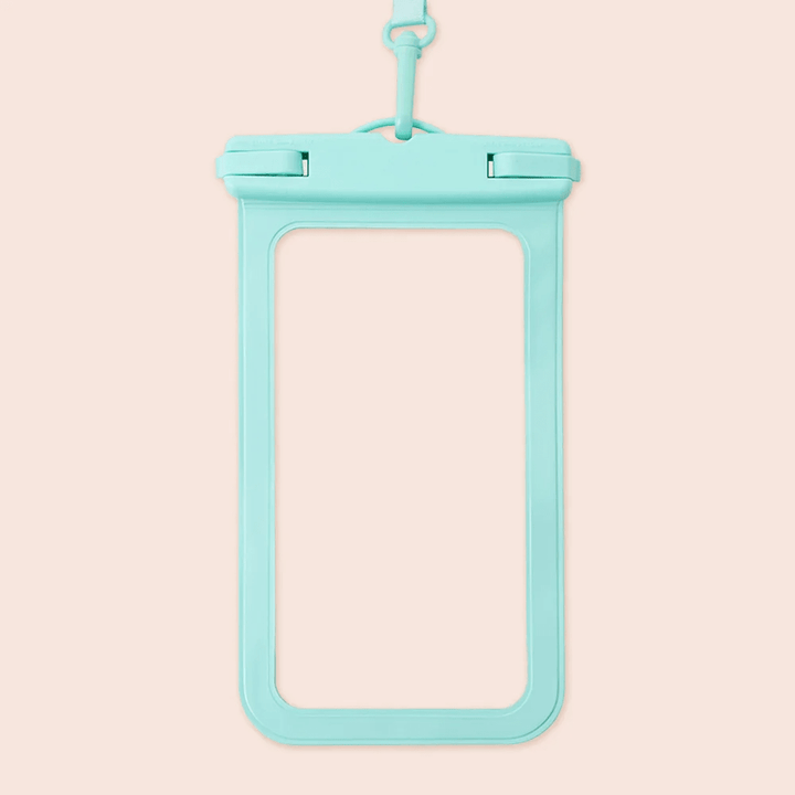Personalized Birth Flower Waterproof Sealing Phone Pouch - Canvasgiftco