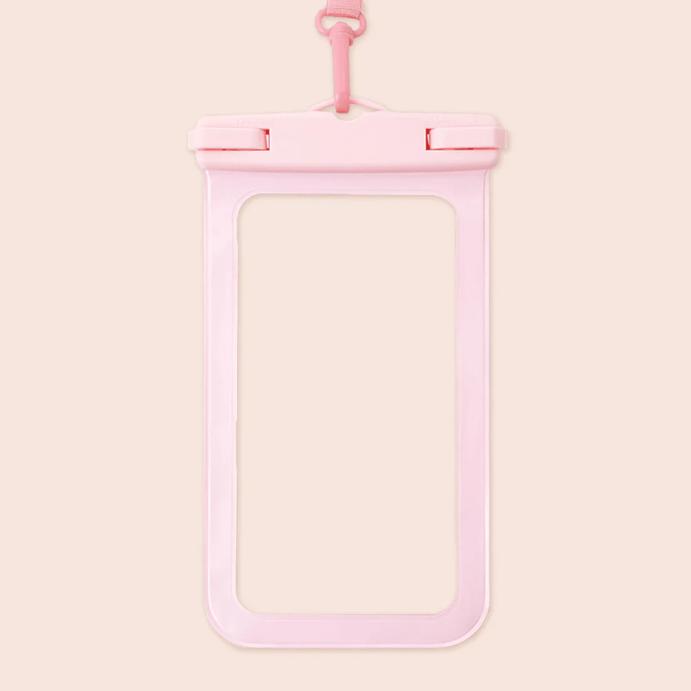Personalized Birth Flower Waterproof Sealing Phone Pouch - Canvasgiftco