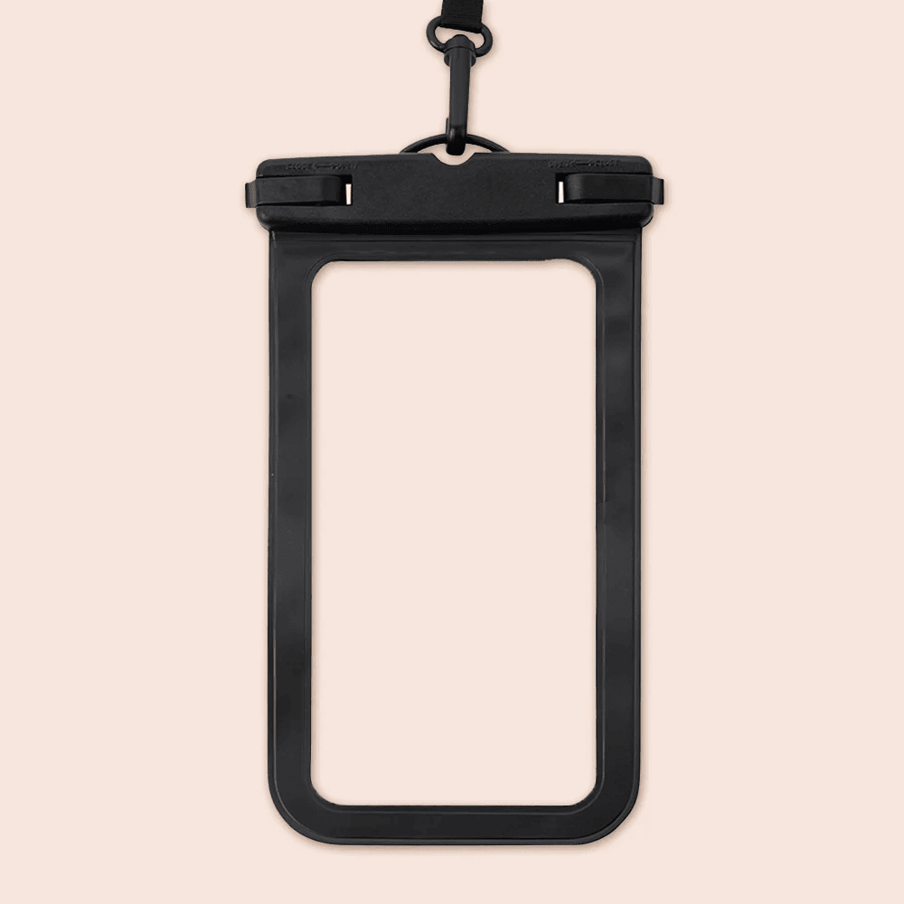 Personalized Birth Flower Waterproof Sealing Phone Pouch - Canvasgiftco