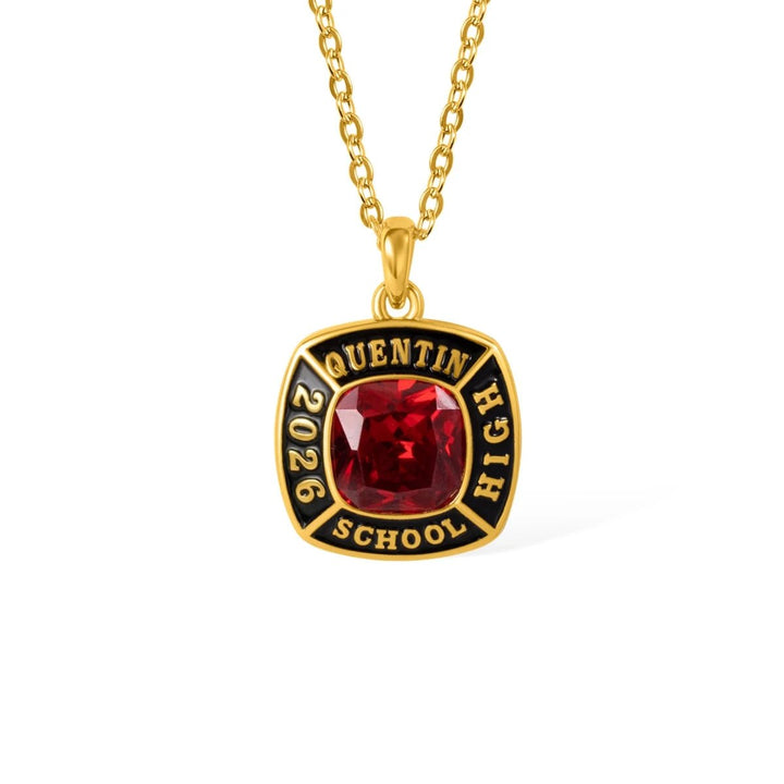 🎓 Personalized Birthstone Graduation Necklace Class of 2026 – A Moment That Lasts Forever - Canvasgiftco
