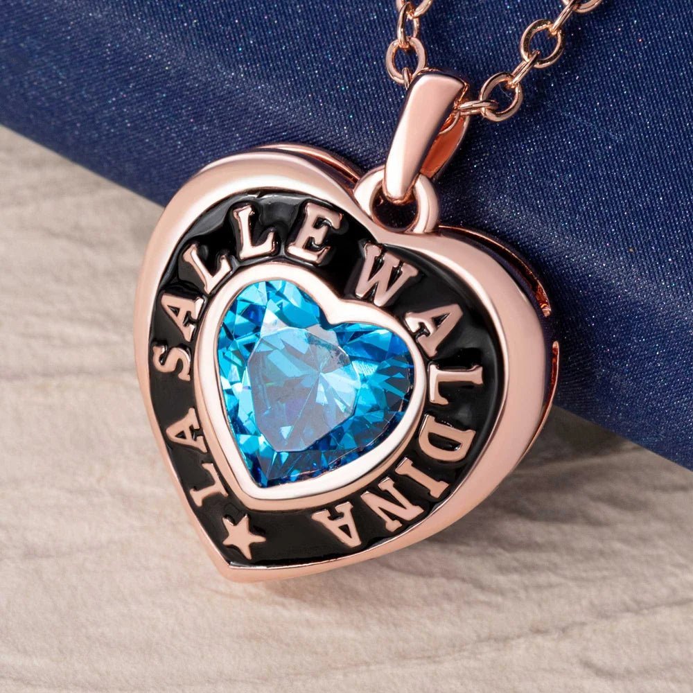 🎓 Personalized Birthstone Graduation Necklace Class of 2026 – A Moment That Lasts Forever - Canvasgiftco