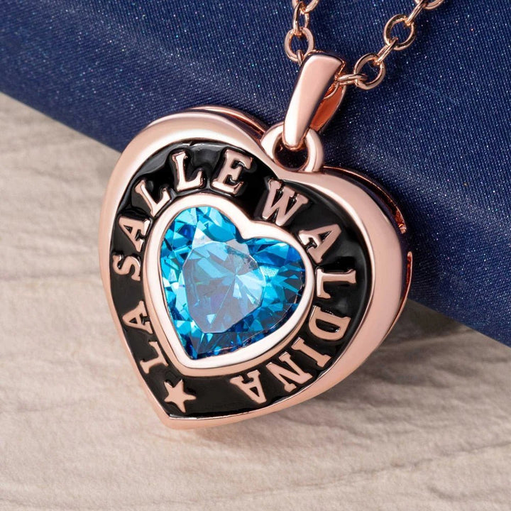 🎓 Personalized Birthstone Graduation Necklace Class of 2026 – A Moment That Lasts Forever - Canvasgiftco