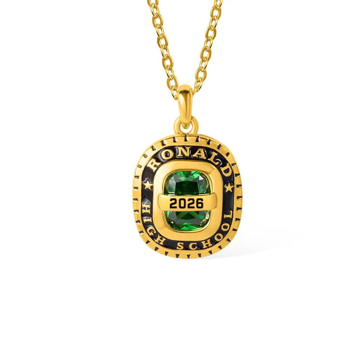 🎓 Personalized Birthstone Graduation Necklace Class of 2026 – A Moment That Lasts Forever - Canvasgiftco