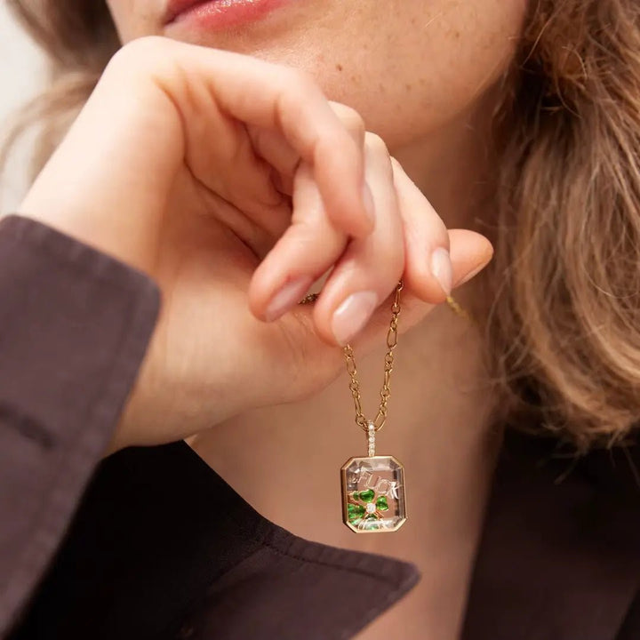 Personalized Charm Necklace – Create Your Own Meaningful Story Jewelry - Canvasgiftco