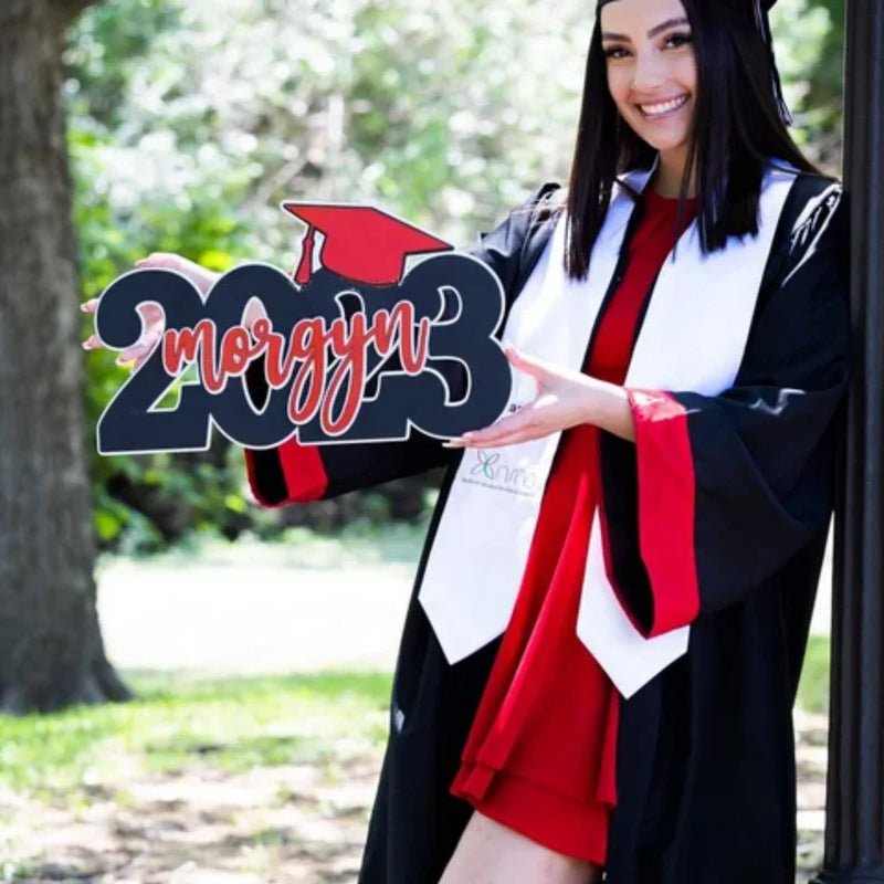 Personalized Deluxe Graduation Sign - Canvasgiftco