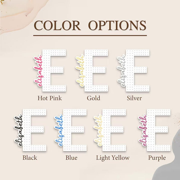 Personalized Earring Holder - Birthday Gift for Her - Canvasgiftco