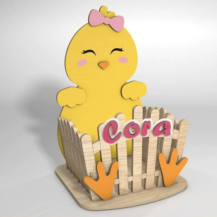 Personalized Easter Egg Storage Box, Pen Holder, Key Holder, Desktop Decoration Ornaments - Canvasgiftco