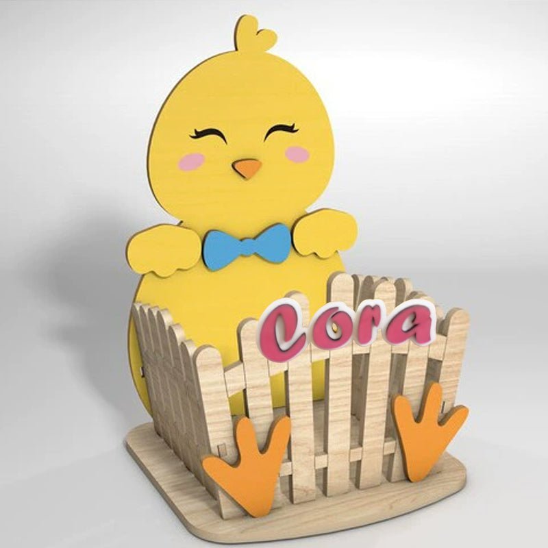 Personalized Easter Egg Storage Box, Pen Holder, Key Holder, Desktop Decoration Ornaments - Canvasgiftco