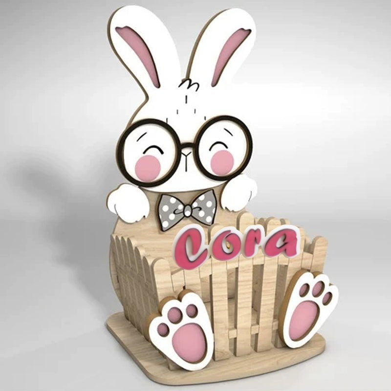 Personalized Easter Egg Storage Box, Pen Holder, Key Holder, Desktop Decoration Ornaments - Canvasgiftco
