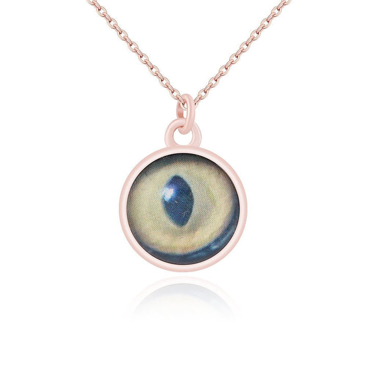 Personalized Eye Custom Pendant Necklace - Canvasgiftco