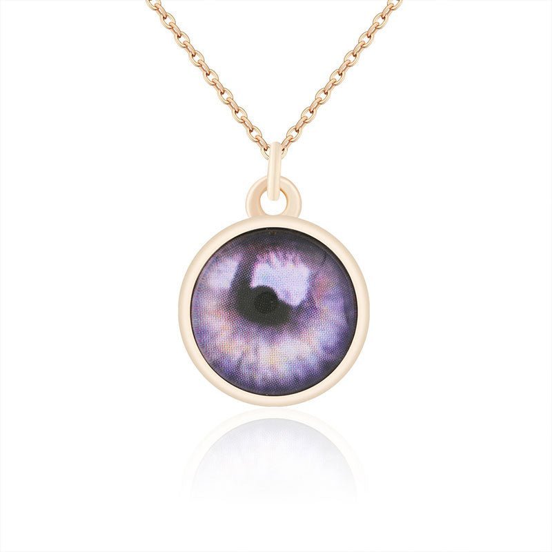 Personalized Eye Custom Pendant Necklace - Canvasgiftco