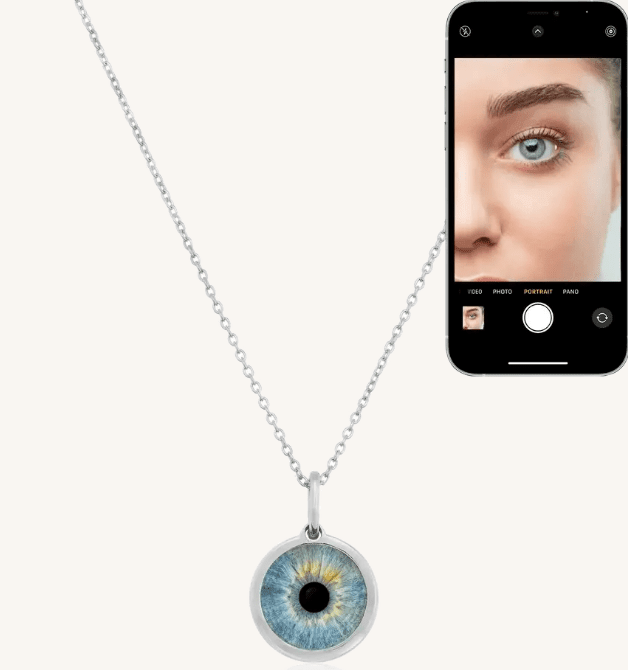 Personalized Eye Custom Pendant Necklace - Canvasgiftco