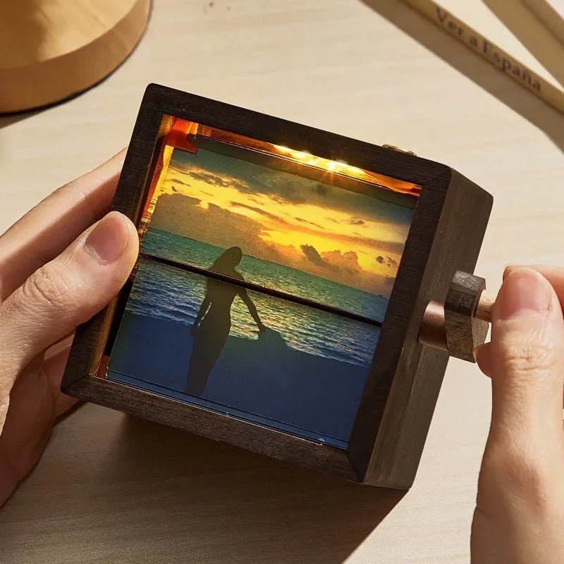 Personalized Hand-cranked Photo Album - As A Gift To Commemorate Every Interesting Picture - Canvasgiftco