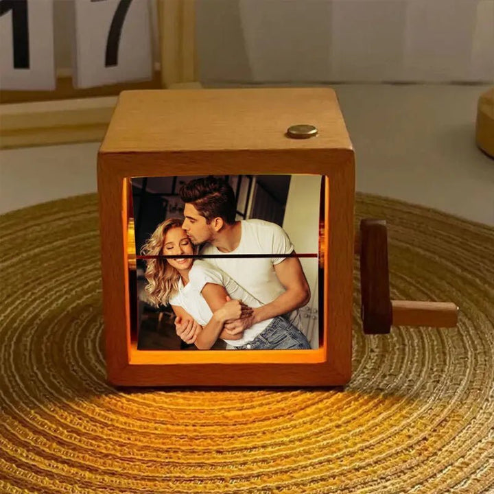 Personalized Hand-cranked Photo Album - As A Gift To Commemorate Every Interesting Picture - Canvasgiftco