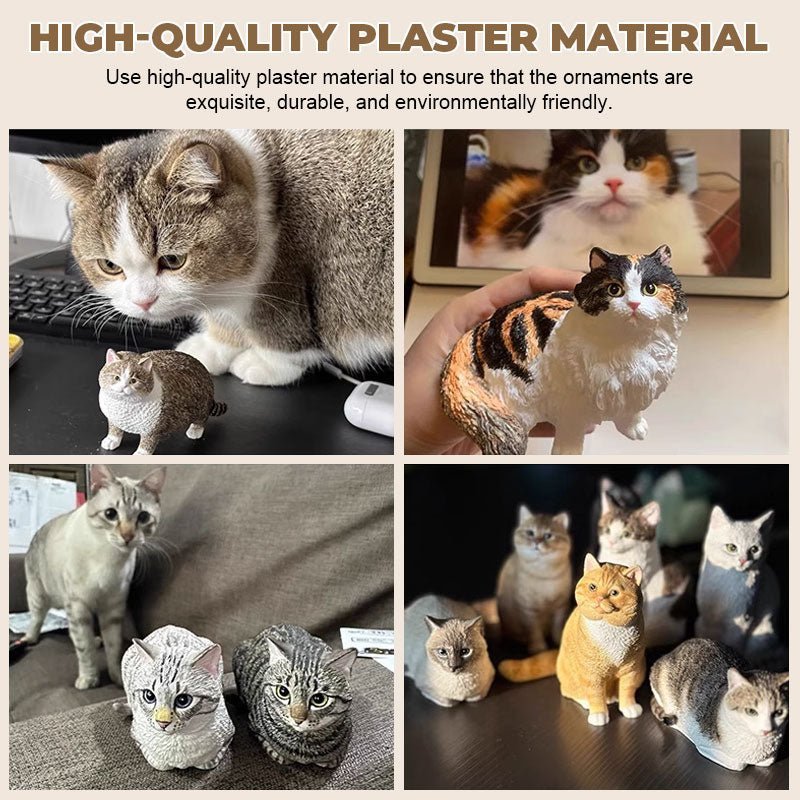 Personalized Hand-Painted 3D Pet Statue - Canvasgiftco