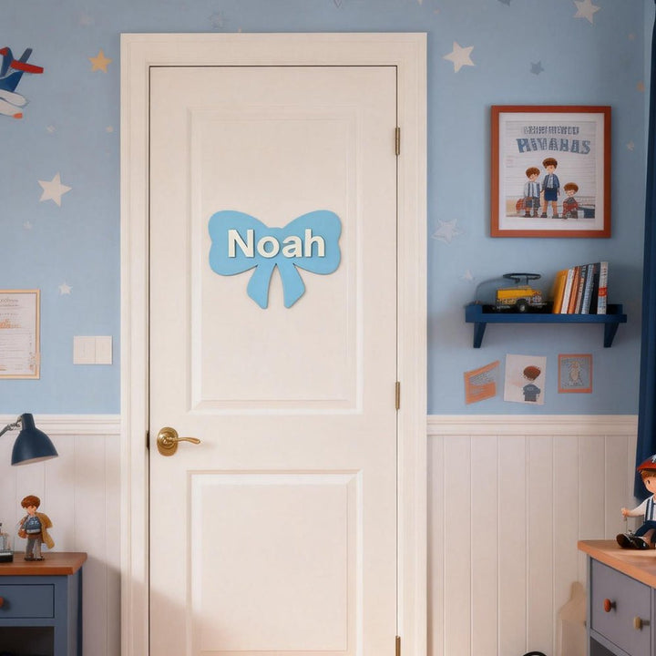 Personalized Kid's Bedroom Decoration Door Sign - Canvasgiftco