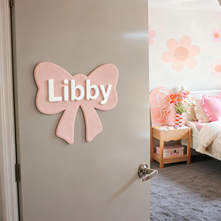 Personalized Kid's Bedroom Decoration Door Sign - Canvasgiftco