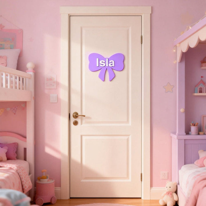 Personalized Kid's Bedroom Decoration Door Sign - Canvasgiftco