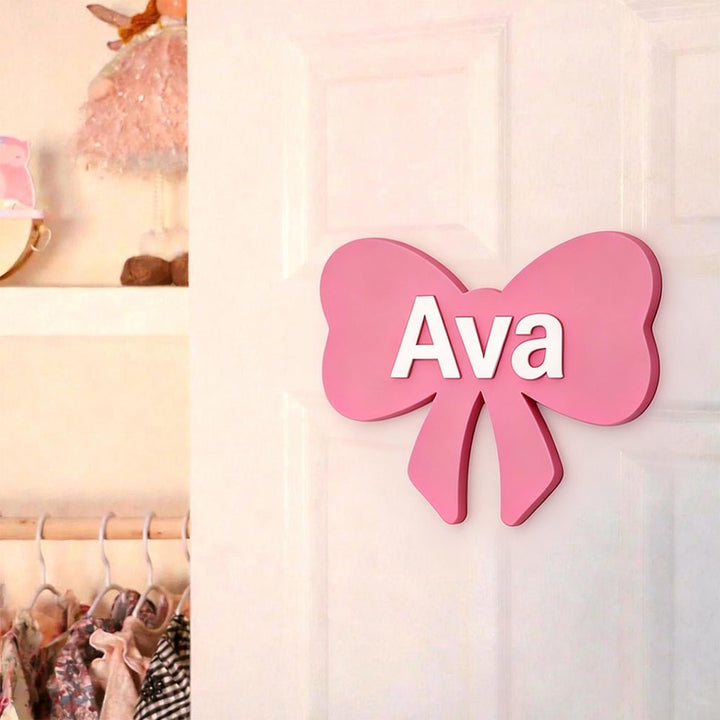 Personalized Kid's Bedroom Decoration Door Sign - Canvasgiftco