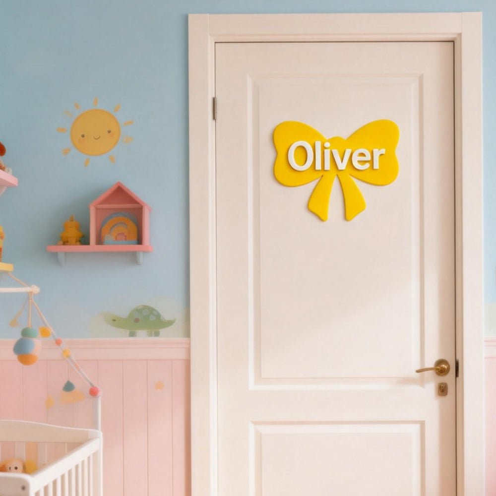 Personalized Kid's Bedroom Decoration Door Sign - Canvasgiftco