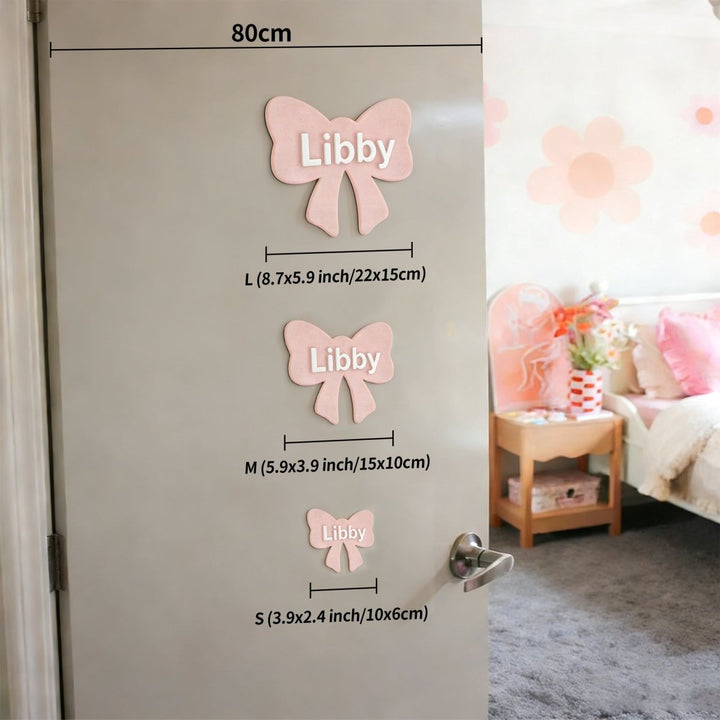 Personalized Kid's Bedroom Decoration Door Sign - Canvasgiftco