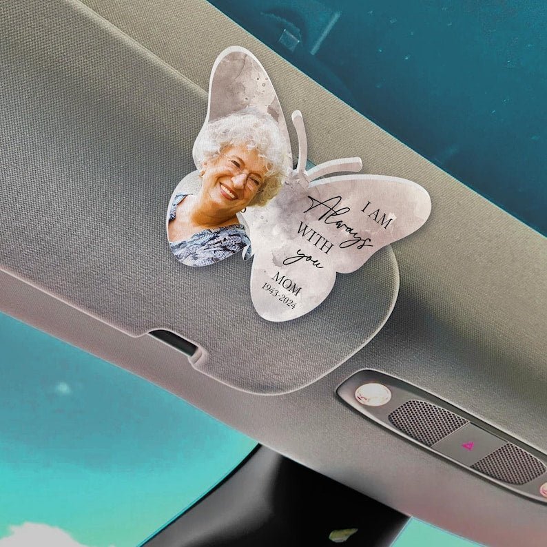 Personalized Memorial Photo Car Visor Clip - Canvasgiftco