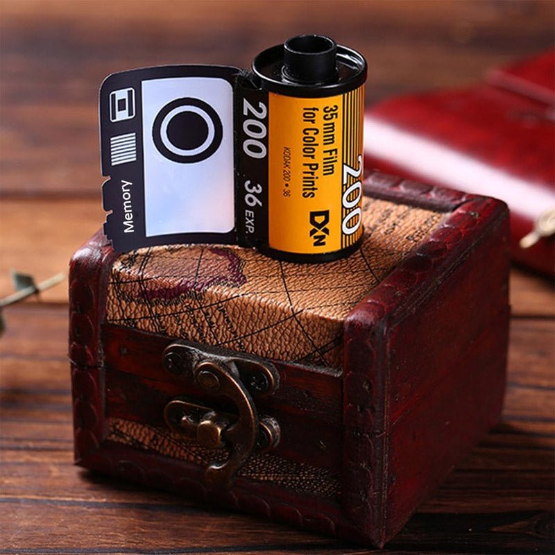 Personalized Memory Time Film Album Keychain - Free Camera Gift Box - Canvasgiftco