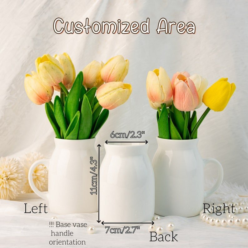 Personalized Mini Vase for Home - Mother's Day Gift for Mom, Grandma - Canvasgiftco
