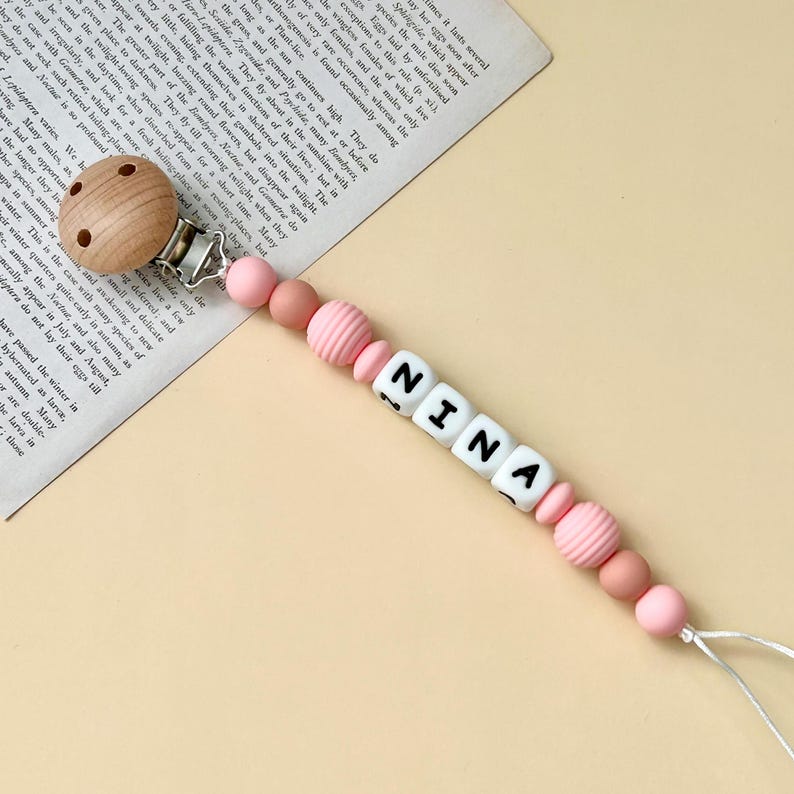 Personalized Pacifier Clip - Canvasgiftco