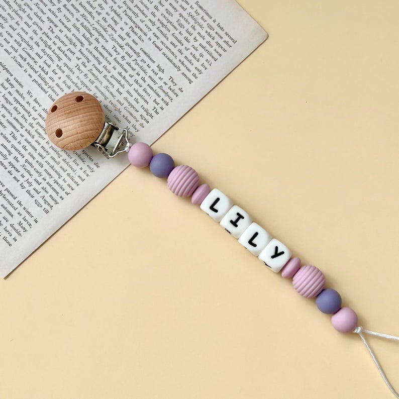 Personalized Pacifier Clip - Canvasgiftco