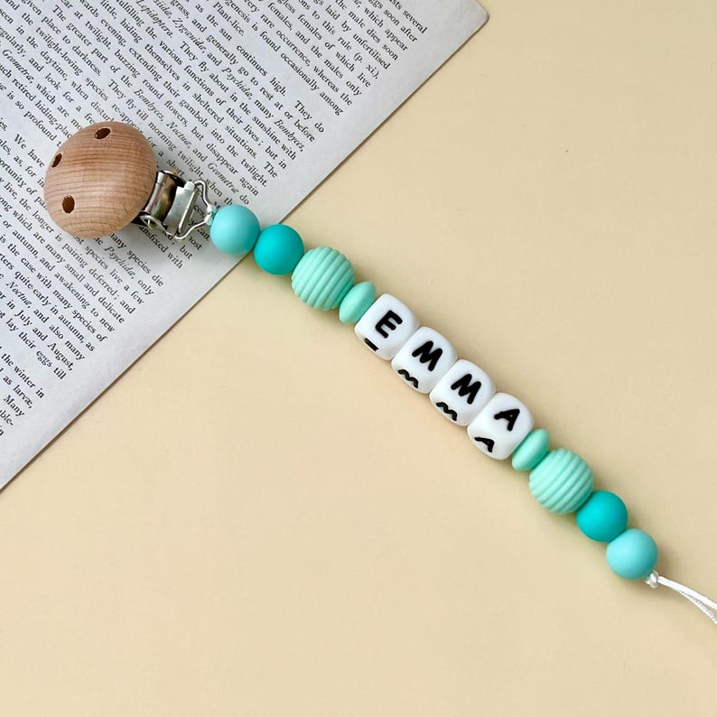 Personalized Pacifier Clip - Canvasgiftco