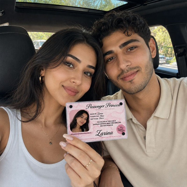 Personalized Passenger Princess Card– Forever Valid VIP Card - Canvasgiftco