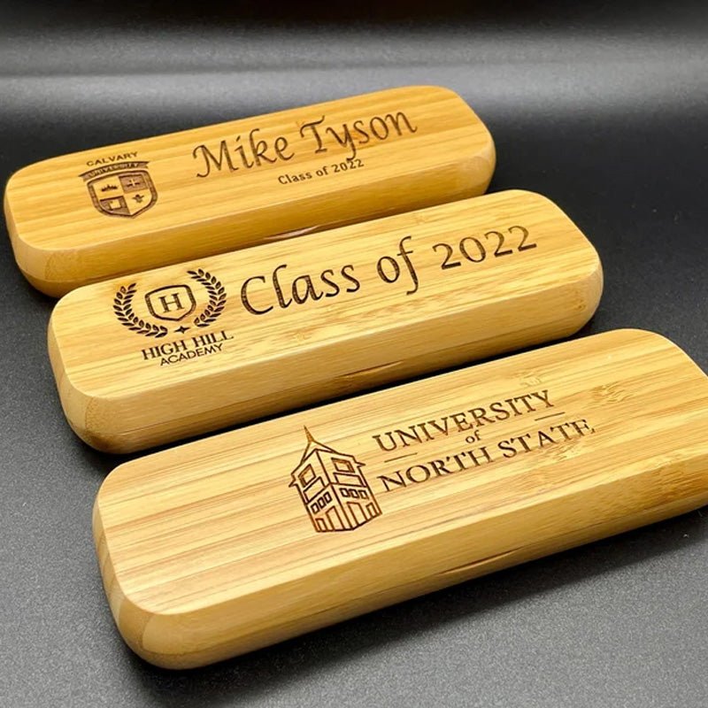 Personalized Pen Case Pen Set - Graduation/Admission Gifts - Canvasgiftco