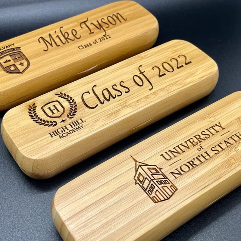 Personalized Pen Case Pen Set - Graduation/Admission Gifts - Canvasgiftco
