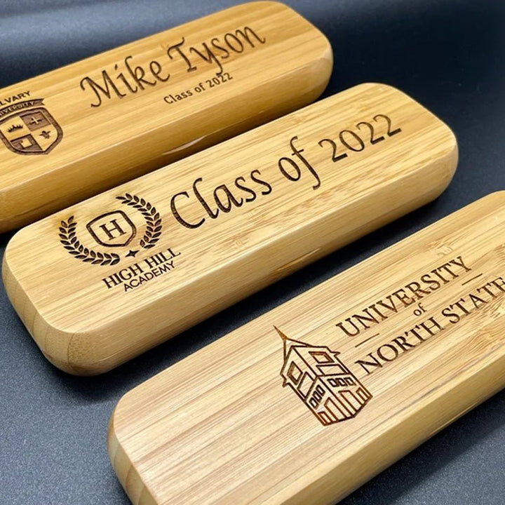 Personalized Pen Case Pen Set - Graduation/Admission Gifts - Canvasgiftco